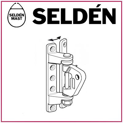 Ferrures de mât pour "Rodkicker" SELDEN